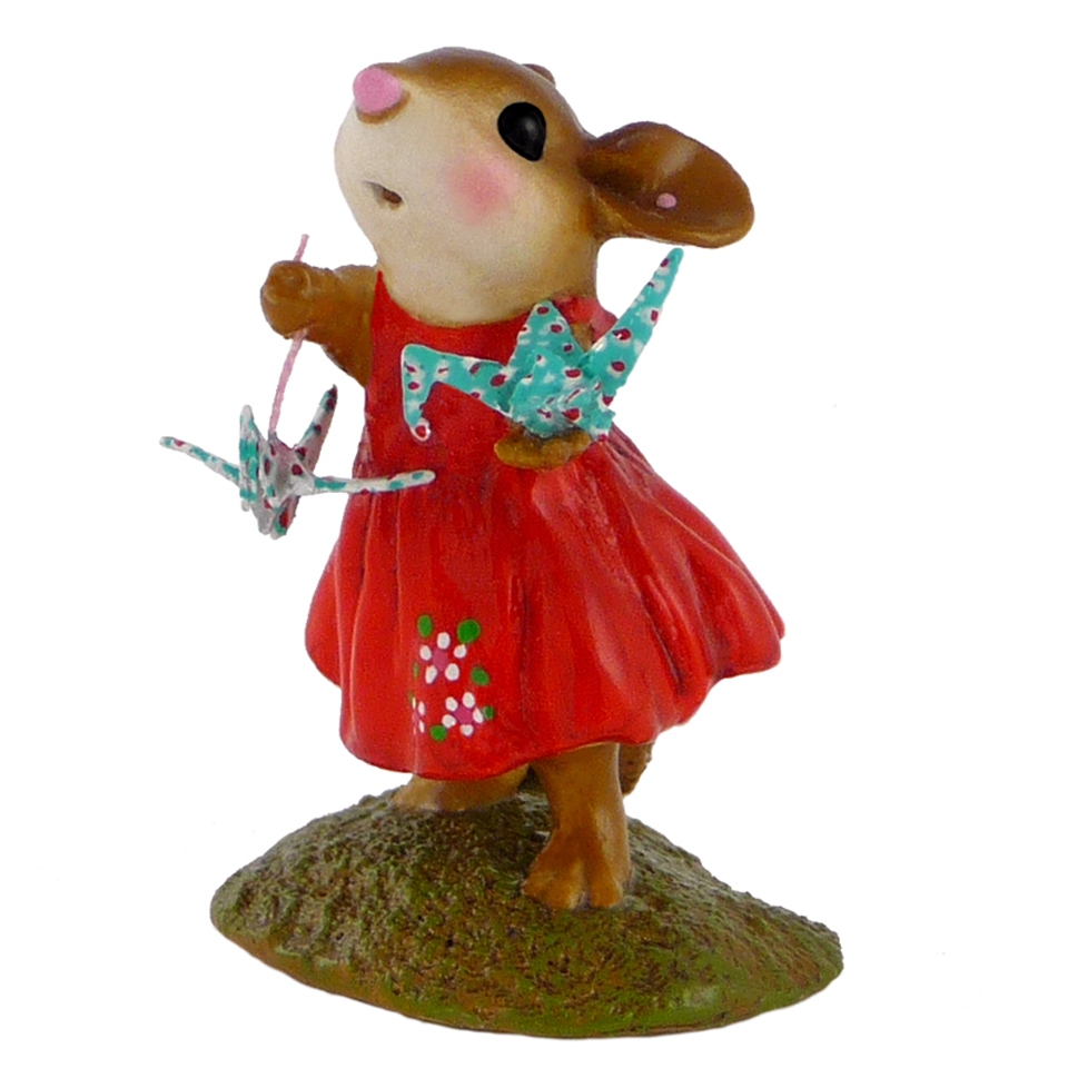 Little Red Riding Hood Mouse Wee Forest Folk RELUCTANT RED WFF# M-582 