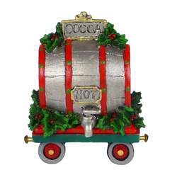 Large barrel car, Hally trimmings, mark hot with Cocoa banner