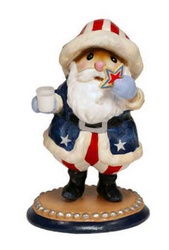 Even Santa is celebrating the Fourth of July for its 250th anniversary this year with his stars and stripes Santa suit 
